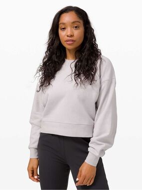 Lululemon Sz 0 Perfectly Oversized Crop Crew